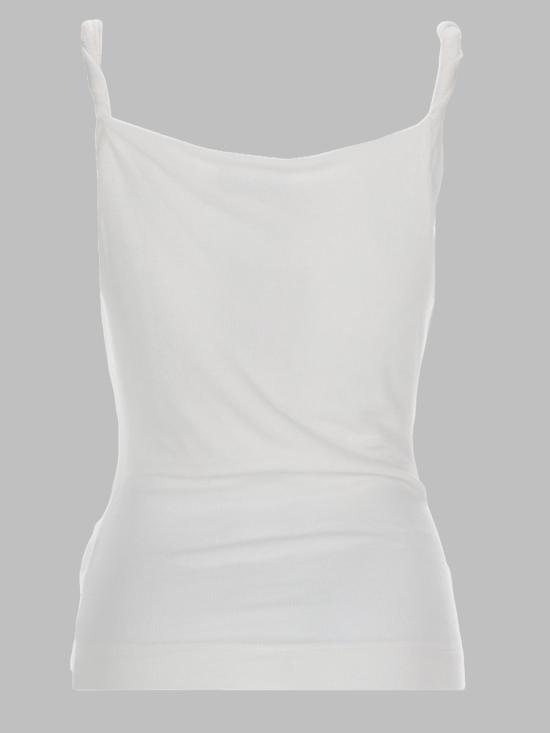 26FW 비비안웨스트우드 안나 스트랩 탑 1504000B J00BOA401 WHITE - VIVIENNE WESTWOOD