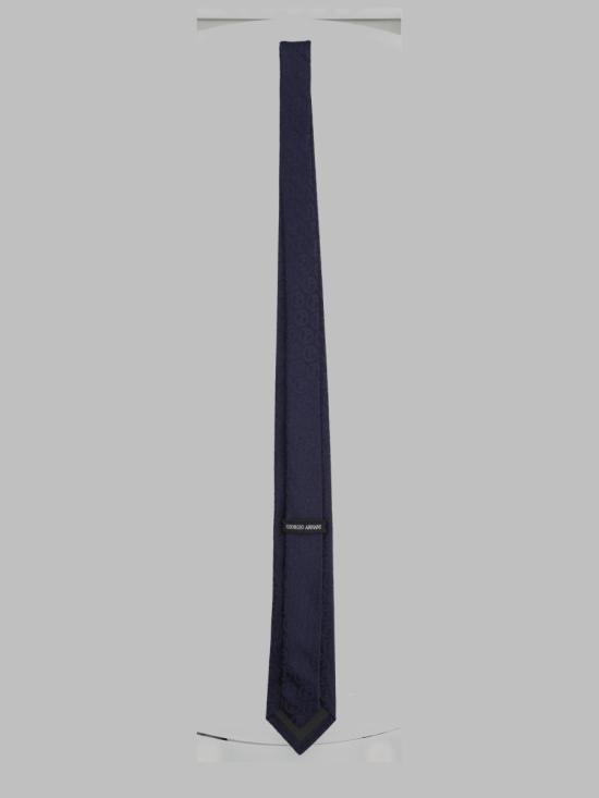 26FW 조르지오 아르마니 넥타이 GM000802 TE22452FB035 BLUE - GIORGIO ARMANI
