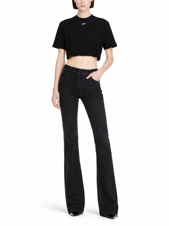 26SS 오프화이트 폴로 티셔츠 2AA081 C99JER004W003 BLACK - OFF WHITE