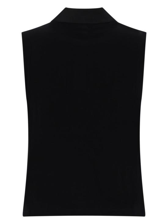 26SS 생로랑 폴로 티셔츠 862601 Y37ZE1000 BLACK - SAINT LAURENT