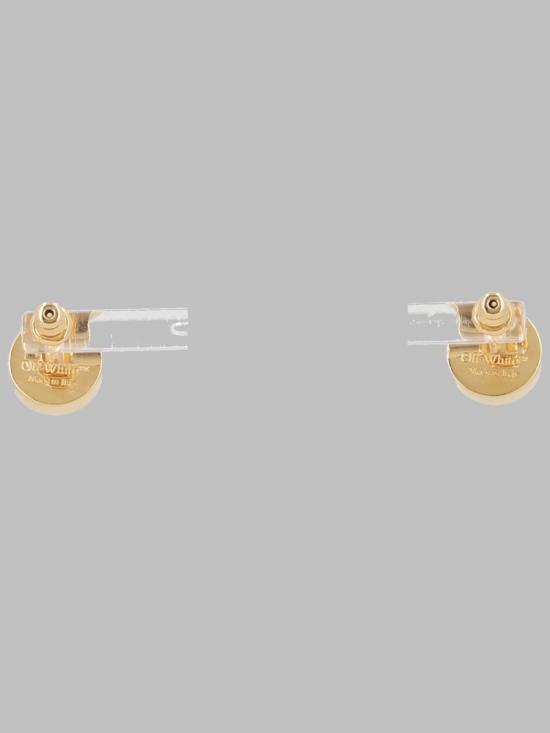 26SS 오프화이트 이어링 OWOD29Y C99MET0017601 GOLD - OFF WHITE