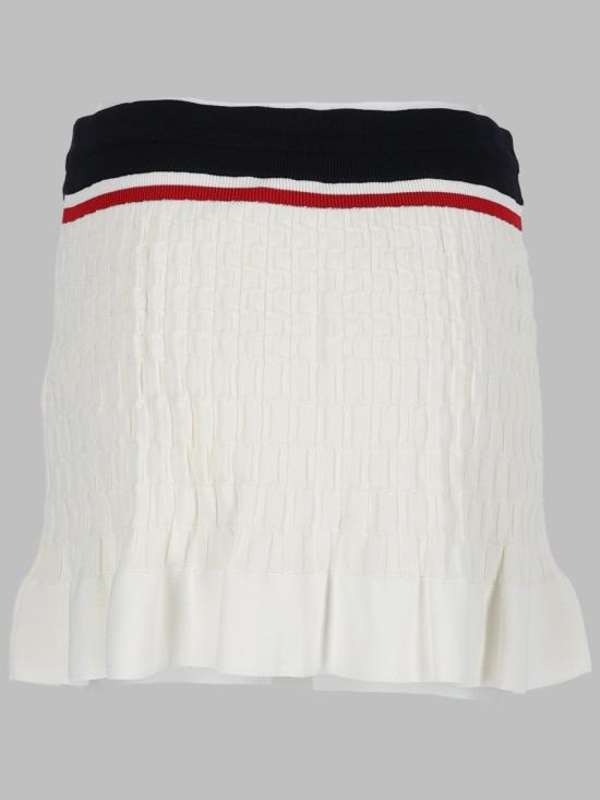 26FW 카사블랑카 스커트 W PF26 KW 1248 01WHITE NAVY - CASABLANCA