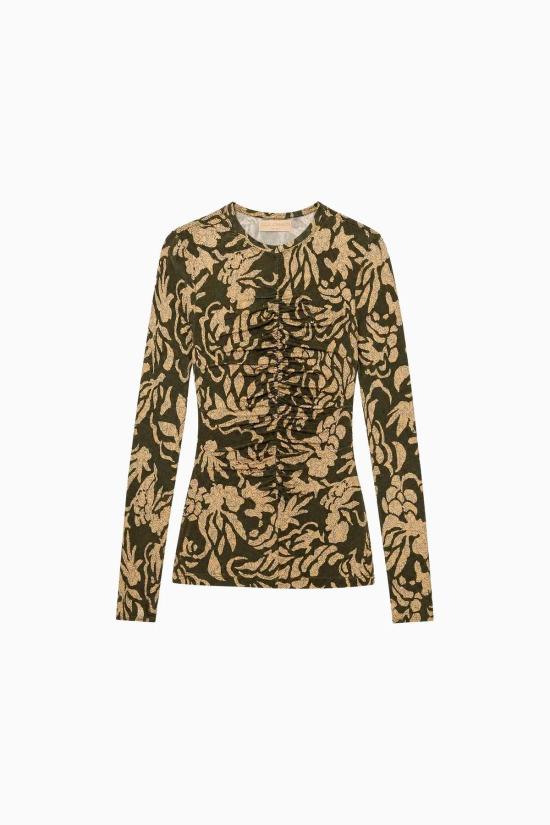 울라 존슨 긴팔 티셔츠 Ulla Johnson Asha Ls 저지 탑 - ULLA JOHNSON