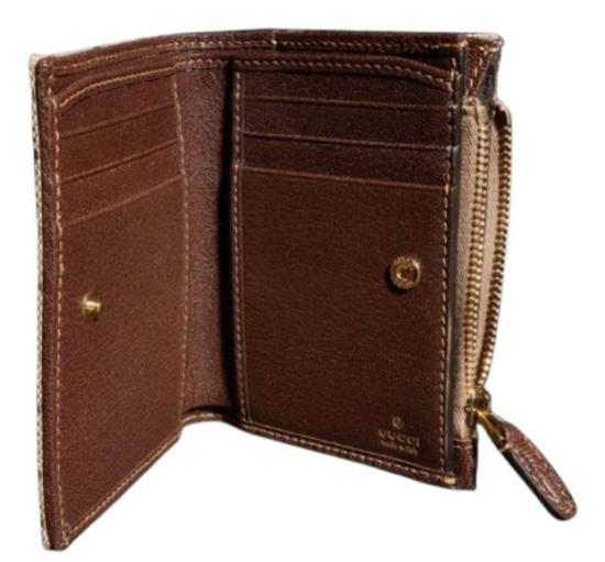 26FW 구찌 홀스빗 스몰 지갑 A006YX FAGH89651 VINT SAND DK BROWN - GUCCI