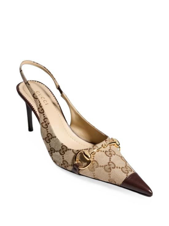 26FW 구찌 돈나 슬링백 펌프스 힐 A0068T FAGHW9650 - GUCCI
