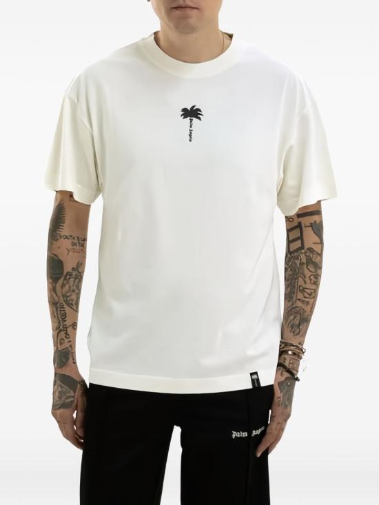 26FW 팜앤젤스 반팔 티셔츠 PAMAA001JR008 0310 OFF WHITE - PALM ANGELS