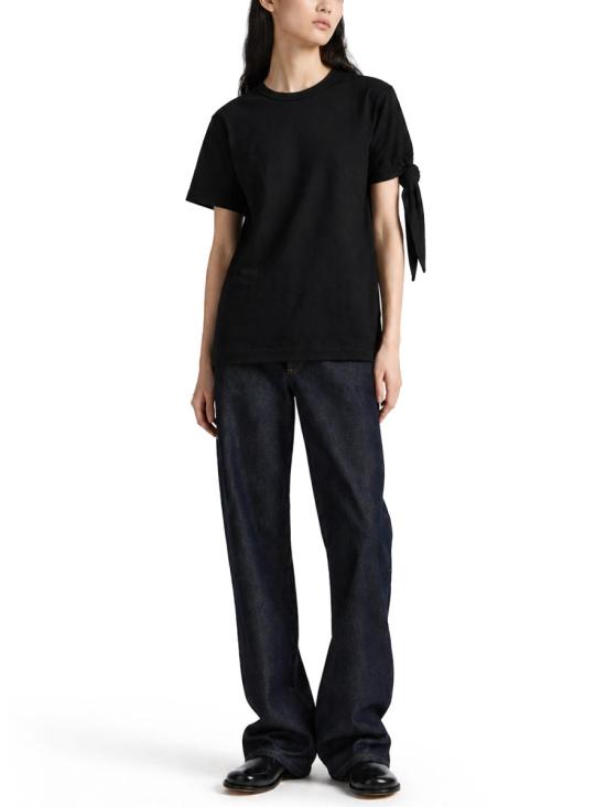 26FW JW앤더슨 폴로 티셔츠 JT0334 PG1937999 BLACK - JW ANDERSON