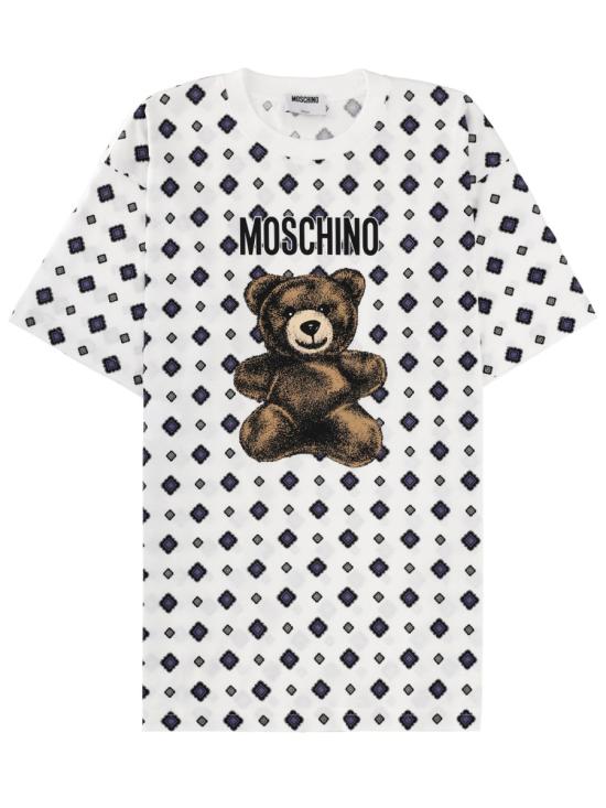 26SS 모스키노 폴로 티셔츠 07150541 2001 WHITE