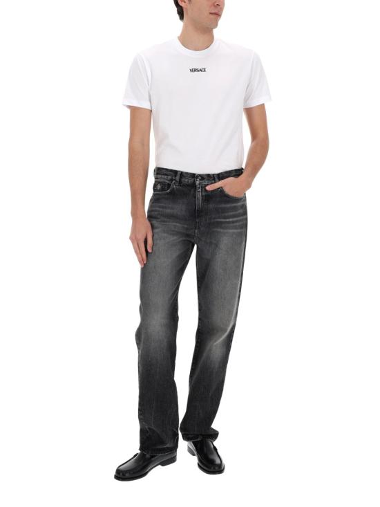 26SS 베르사체 데님 팬츠 1017775 1A160531D980 BLACK - VERSACE