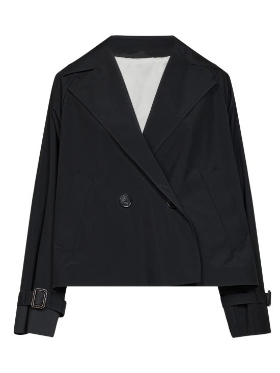 26FW 위켄드막스마라 트렌치 코트 2625026011600WKDBOERO004 BLACK