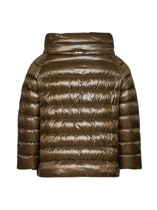 26FW 에르노 소피아 레귤러 핏 케이프 다운 자켓 PI0046DIC12017Z7745 GREEN - HERNO