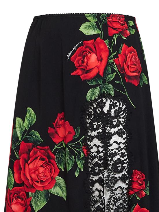 26FW 돌체앤가바나 스커트 F4DE2TFSA9RHN6EJ BLACK - DOLCE & GABBANA