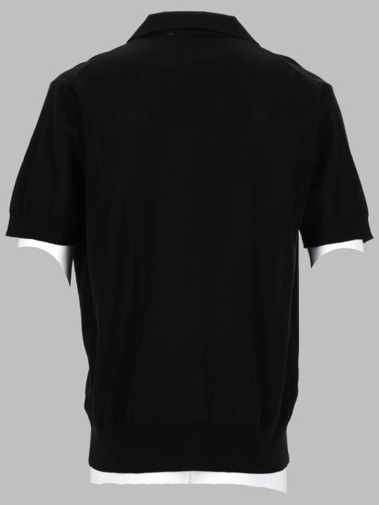26SS 비비안웨스트우드 로고 폴로 셔츠 2701001D Y003FN401 BLACK - VIVIENNE WESTWOOD