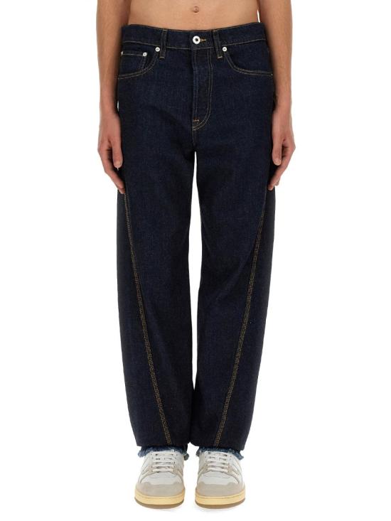  랑방 데님 팬츠 RM TR0151 D006 A2329 BLUE - LANVIN