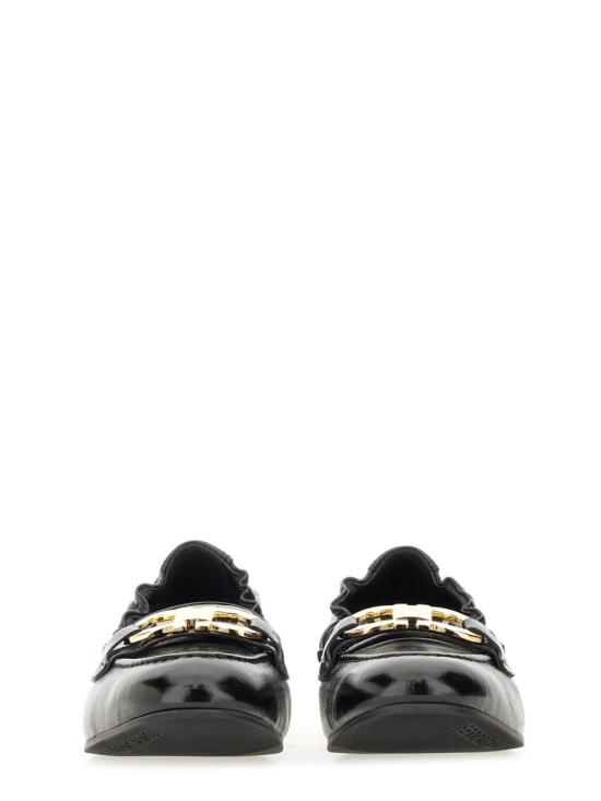 26SS 살바토레 페라가모 플랫 슈즈 779660 01J573001 BLACK - SALVATORE FERRAGAMO
