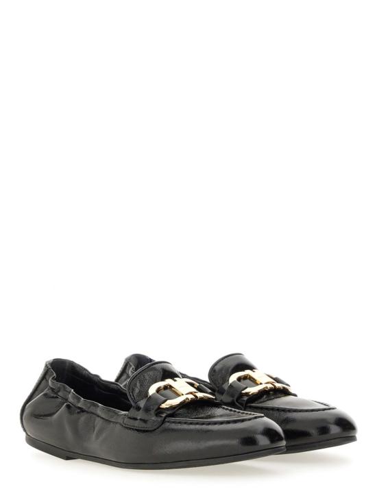 26SS 살바토레 페라가모 플랫 슈즈 779660 01J573001 BLACK - SALVATORE FERRAGAMO