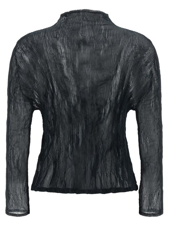26FW 이세이 미야케 가디건 IS341768BM BLACK - ISSEY MIYAKE