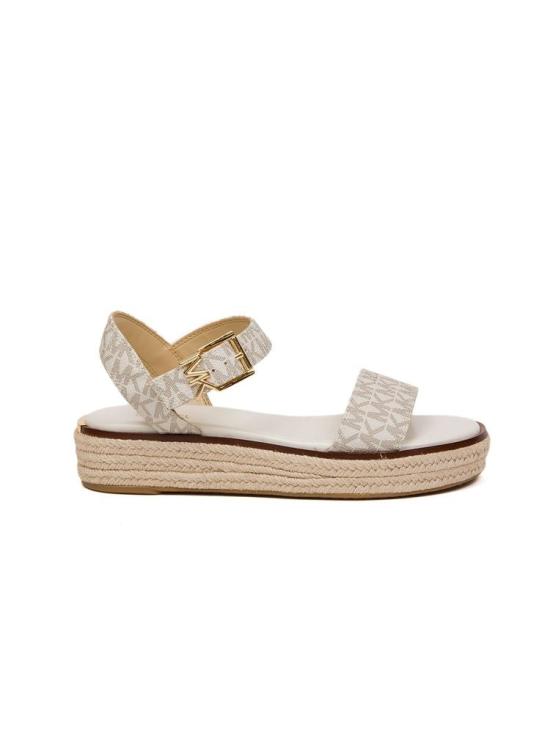  마이클 코어스 플랫 슈즈 MASTER 49R5RIFP1B VANILLA Michael Kors BEIGE - MICHAEL KORS