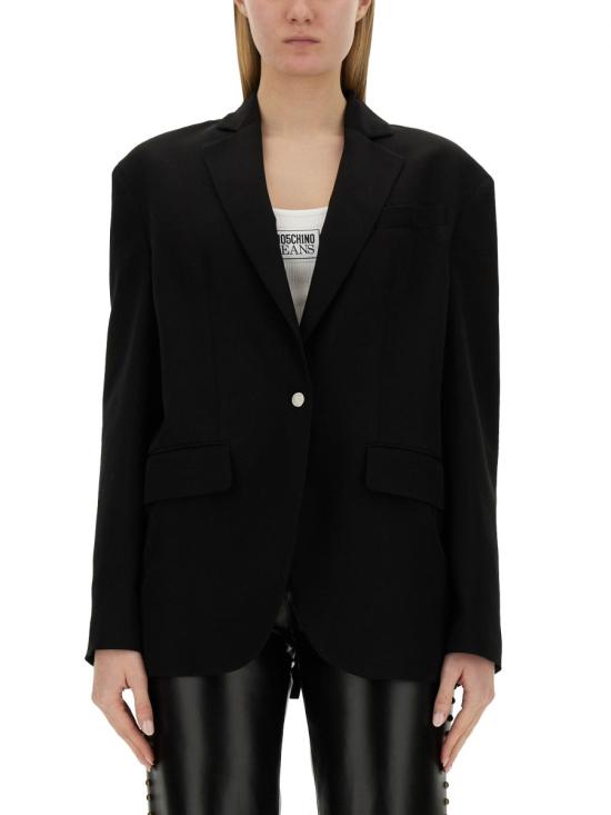  모스키노 자켓 05143224 0555 BLACK - MOSCHINO