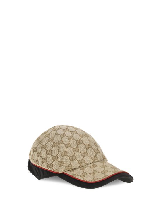 26FW 구찌 GG 코튼 캔버스 베이스볼 캡 A001I24HBLB 9660 BEIGE - GUCCI