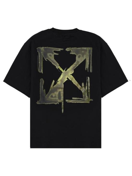 26SS 오프화이트 탑 44MAA120 S26J002001 BLACK - OFF WHITE