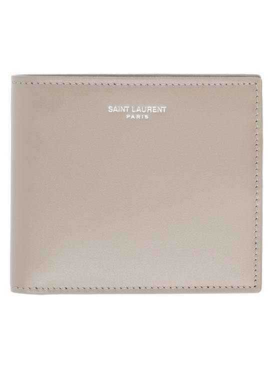 26SS 생로랑 로고 이스트/웨스트 반지갑 396307 0U90E1799 BEIGE - SAINT LAURENT
