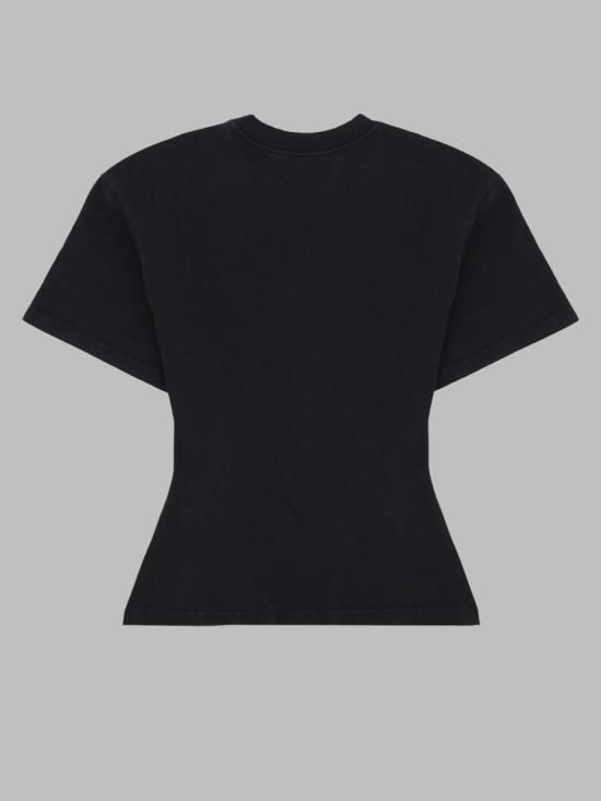 26FW 쿠레쥬 폴로 티셔츠 125JTS168 JS03059999 BLACK - COURREGES