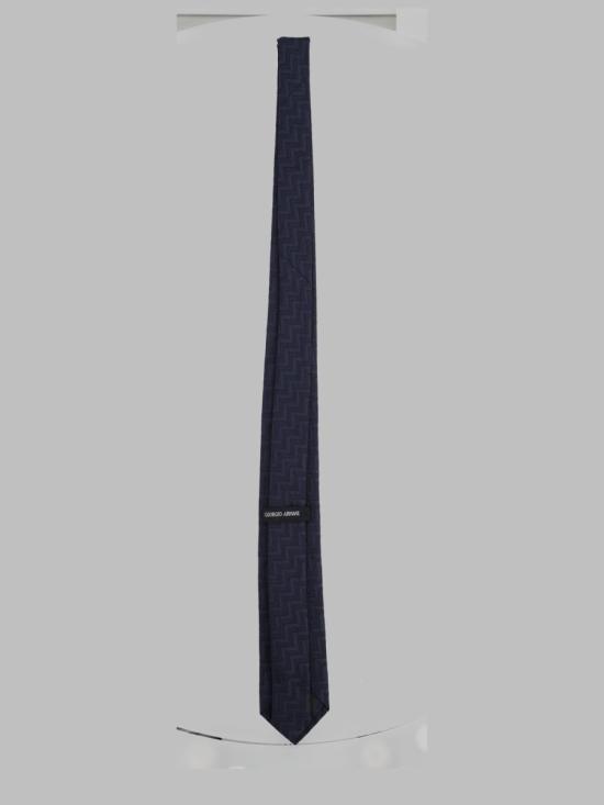 26FW 조르지오 아르마니 넥타이 GM000802 TE22431FB065 BLUE - GIORGIO ARMANI