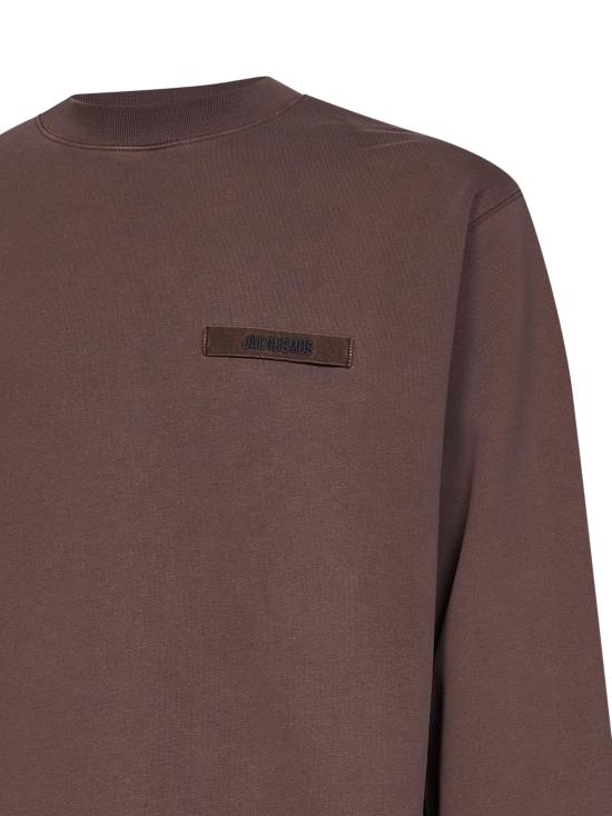 26FW 자크뮈스 그로그랭 스웨트 셔츠 SSM00206AJ00126 850 BROWN - JACQUEMUS