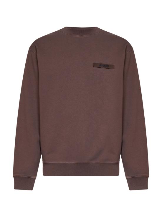 26FW 자크뮈스 그로그랭 스웨트 셔츠 SSM00206AJ00126 850 BROWN