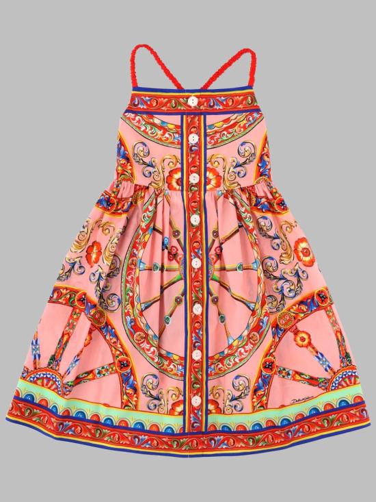 26FW 돌체앤가바나 원피스 L54DV3K FI5O1HF6CK MULTICOLOR