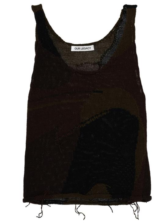 26SS 아워레가시 폴로 티셔츠 W2263SO CAMOCOTTONRAFIA BROWN