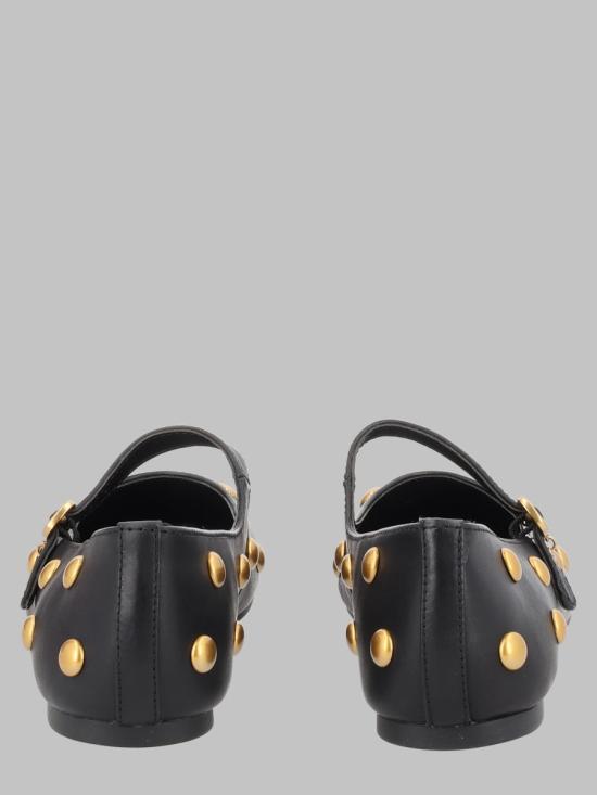 26FW 마이클 코어스 플랫 슈즈 40T6NLFP2L 001BLACK - MICHAEL KORS