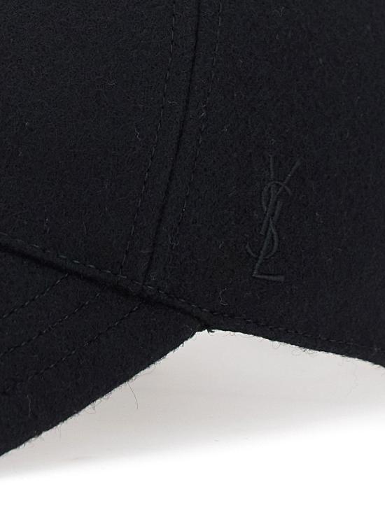 26FW 생로랑 볼캡 A005BB BLACK - SAINT LAURENT