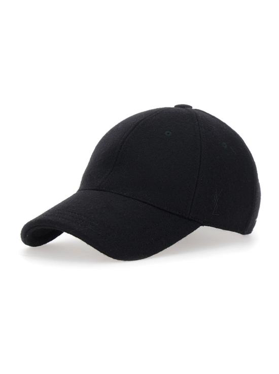 26FW 생로랑 볼캡 A005BB BLACK