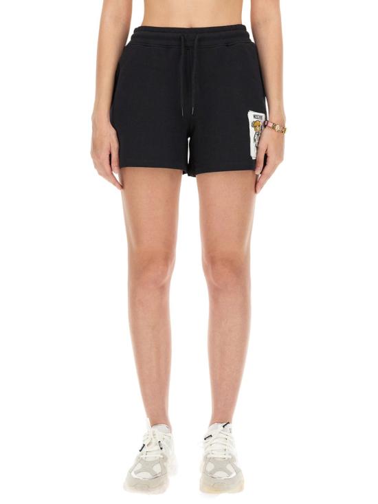 모스키노 숏팬츠 03315528 1555 BLACK - MOSCHINO