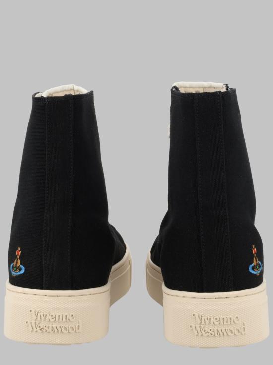 26SS 비비안웨스트우드 플림솔 스니커즈 7501004KM W015BN402 BLACK - VIVIENNE WESTWOOD