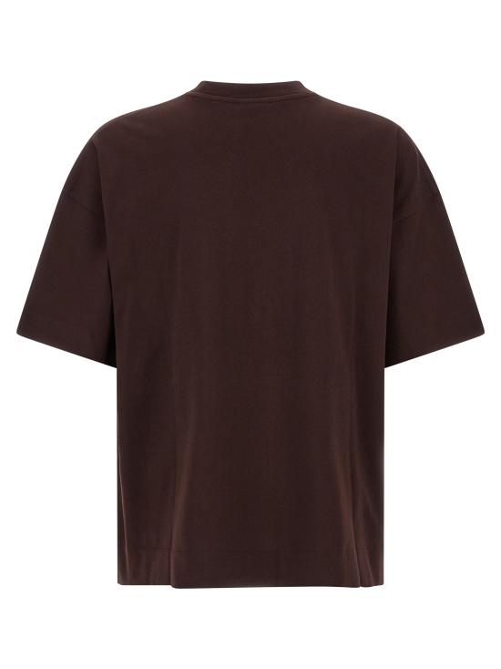 26FW 드리스 반 노튼 탑 DR341824BM BROWN - DRIES VAN NOTEN
