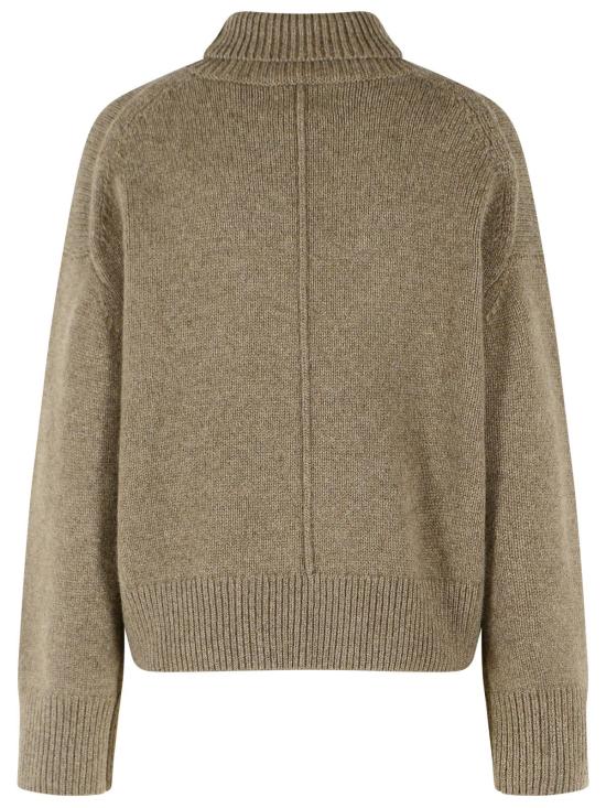 26FW 루루 드 세종 터틀넥 JONAHNUTMEG MELANGE Brown - LOULOU DE SAISON