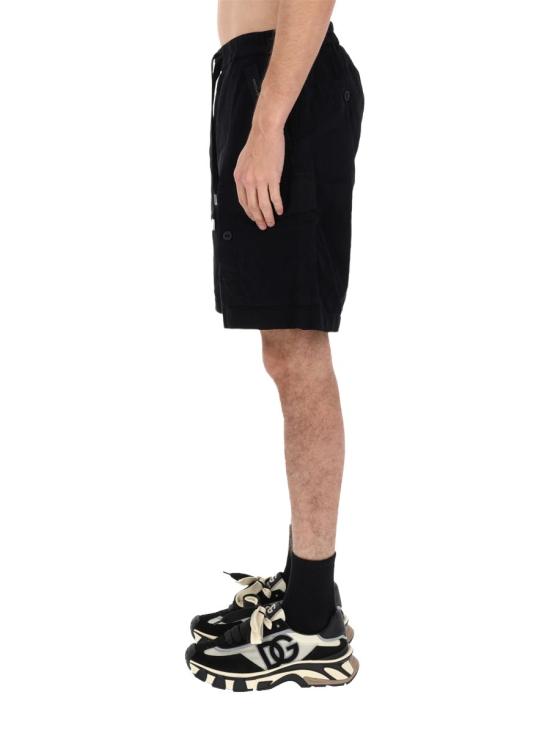 26SS 돌체앤가바나 숏팬츠 GP1C5T HUMS8N0000 BLACK - DOLCE & GABBANA
