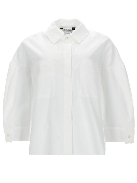 26SS 에스막스마라 셔츠 2619111023600 174060 WHITE