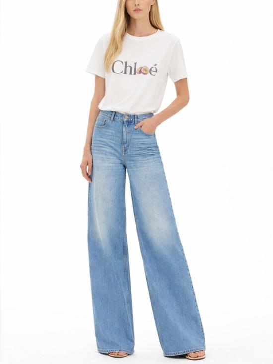 26SS 끌로에 데님 팬츠 26SDP02252 40R BLUE - CHLOE