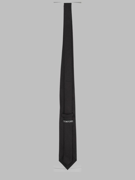 26FW 톰포드 넥타이 STE001 S0367NAA BLACK - TOMFORD