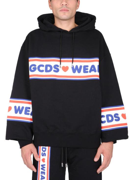  지씨디에스 탑 CC94M021505 02 BLACK - GCDS