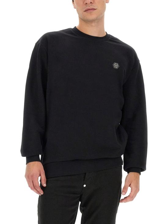  필립 플레인 탑 MJO1061 PJO002N02 BLACK - PHILIPP PLEIN