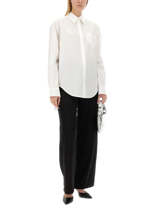  모스키노 셔츠 02013270 0001 WHITE - MOSCHINO