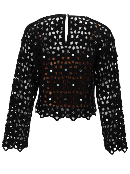 26SS 마이클 코어스 블라우스 MS651ZMKNE 001BLACK - MICHAEL KORS