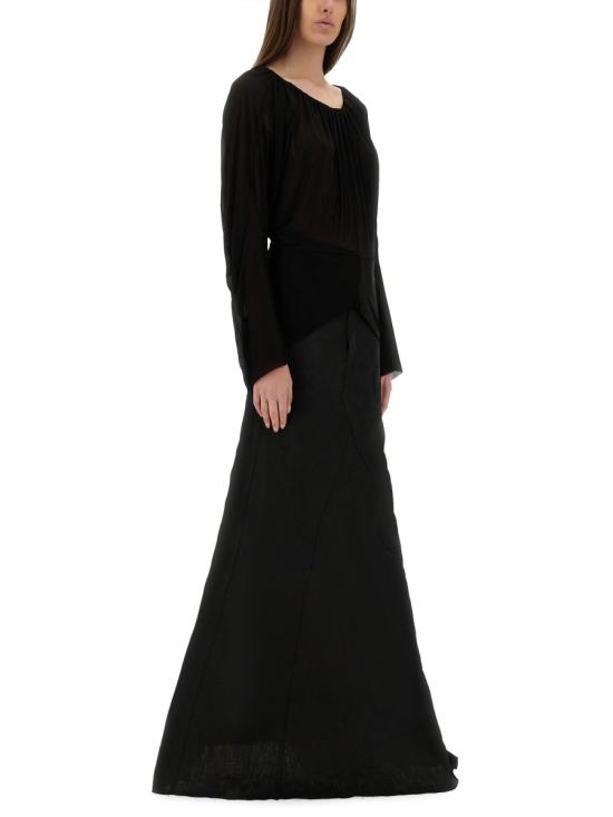  릭 오웬스 블라우스 RO01E7278 BZ09 BLACK - RICK OWENS