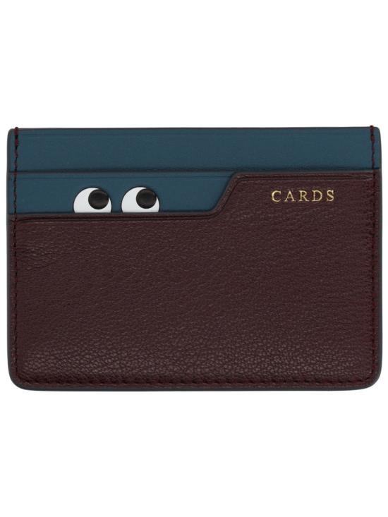26SS 안야힌드마치 지갑 204897 CLARET BROWN