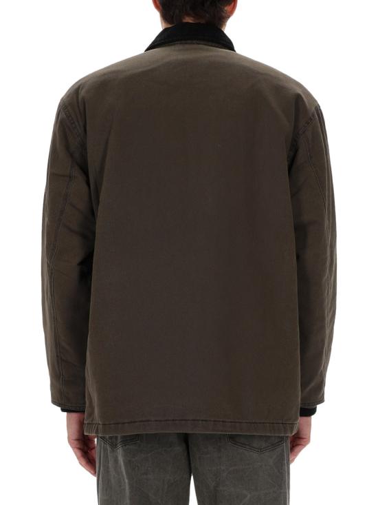 25FW 오베이 자켓 121800606 BLACKOLIVEFADEDWASH GREEN - OBEY